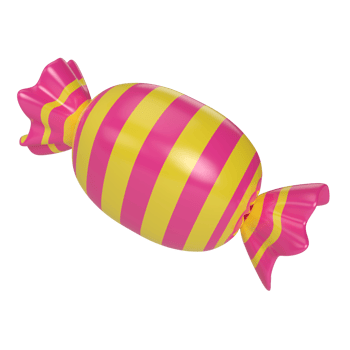 Candy 3D Illustration Icon png