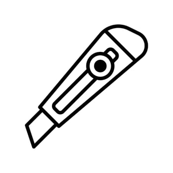 cutter knife icon vector design template