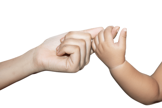 Mother Holding Hands Baby, new png