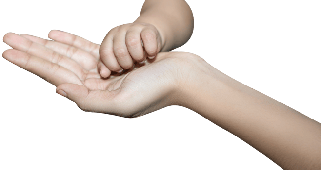 Mother Holding Hands Baby, new png