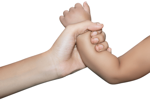 Mother Holding Hands Baby, new png