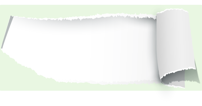 Torn paper in various shapes. png