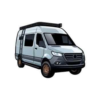 RV motorhome vector, best for logo and illustrations vector