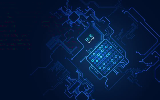 electronic pattern background vector