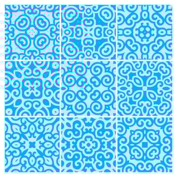 tiles patterns seamless design in Vector illustration Free Vector