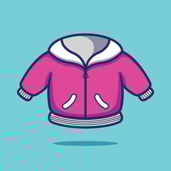 Jacket cartoon design vector illustration
