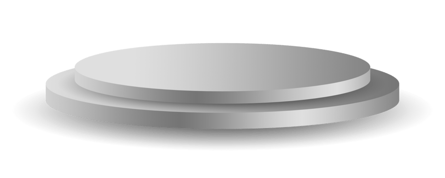 Podium for product display PNG file