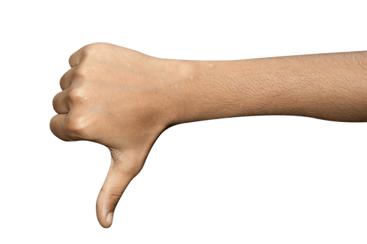 Hands isolated on white background png