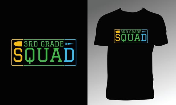 Back To School T Shirt And Hoodie Design vector