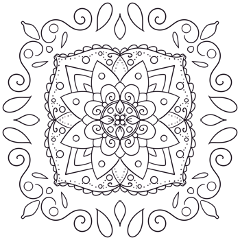 Mandalas geometric pattern, Warm Mandala,Rainbow Flower of Life with Lotus, Flower of Life in Lotus png