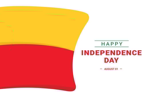Benin Independence Day vector