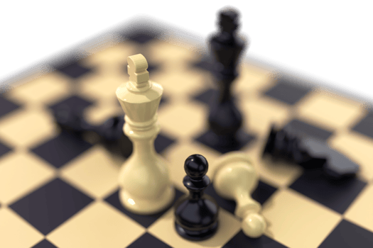 Chess Composition 3D Render png