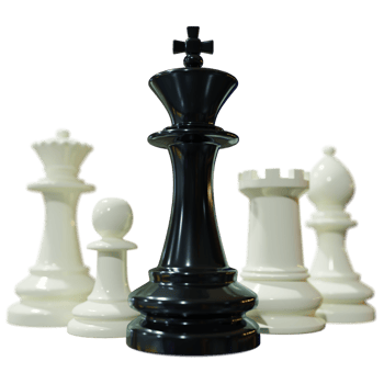 Chess Composition 3D Render png