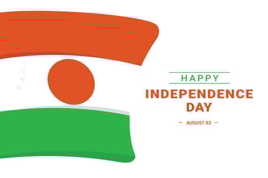 Niger Independence Day vector