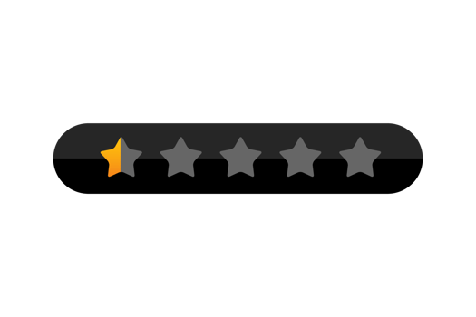 5 star rating review, star png transparent