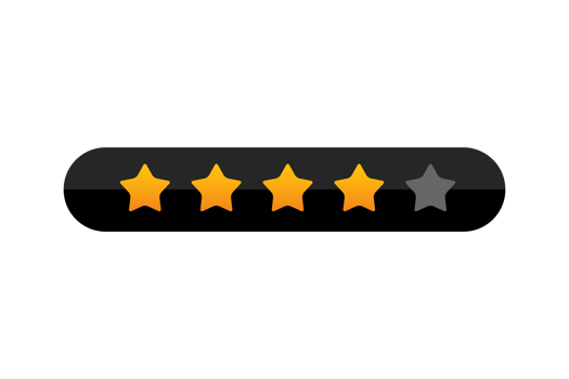 5 star rating review, star png transparent