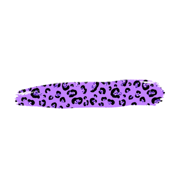 Purple Leopard Brush Stroke png