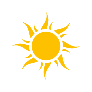 sun, sun ray icon png transparent