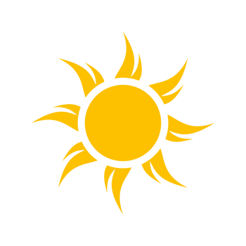 sun, sun ray icon png transparent