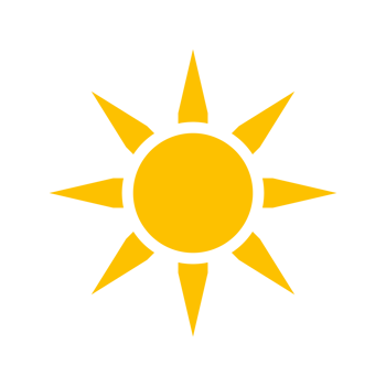 sun, sun ray icon png transparent