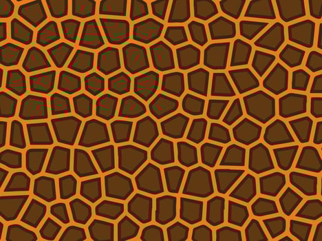 skin giraffe texture vector