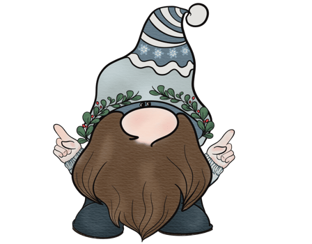 Christmas gnome Character png