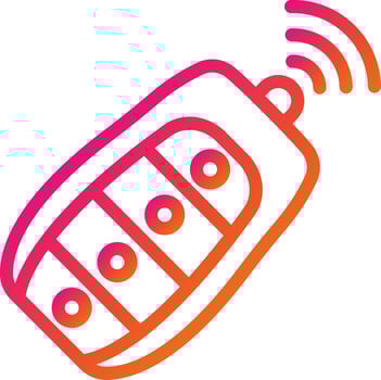 Smart key Vector Icon Design Illustration