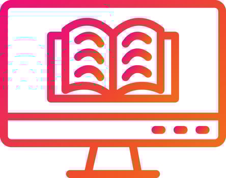 Online learning Vector Icon Design Illustration