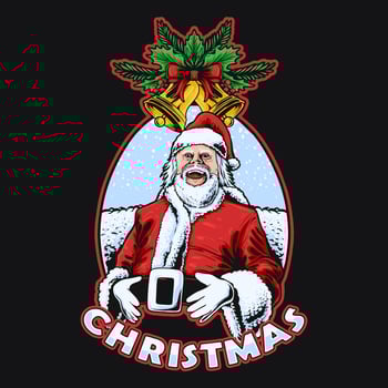 Santa Claus Christmas Vector Illustration