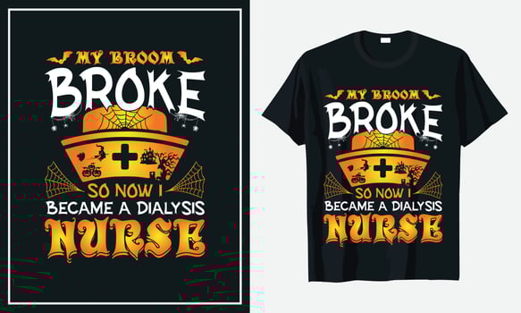 Halloween t-shirt design vector
