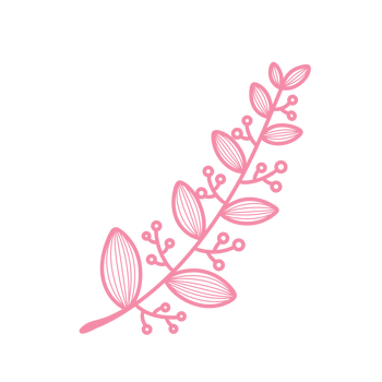 Line Art Leaf png