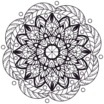 Mandalas geometric pattern, Warm Mandala,Rainbow Flower of Life with Lotus, Flower of Life in Lotus png