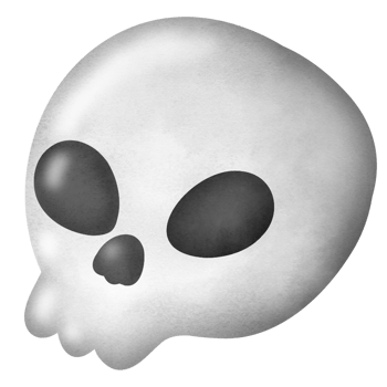 Watercolor cute Halloween clipart png