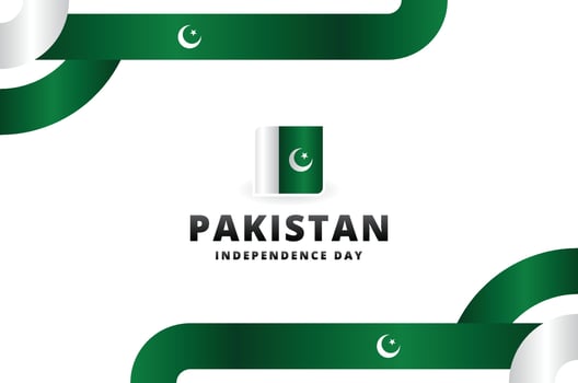 Pakistan Independence Day Design Background For International Moment vector