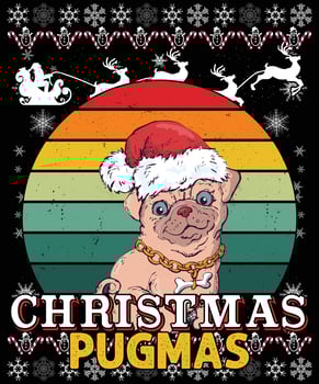 Christmas and Dog Collections, Husky, Pug, Labrador, Retriever, Cat and More vector
