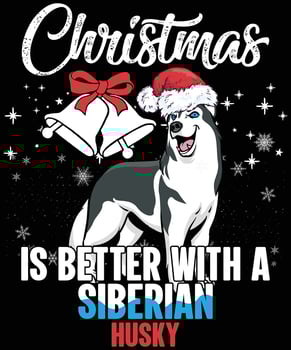 Christmas and Dog Collections, Husky, Pug, Labrador, Retriever, Cat and More vector