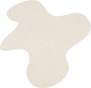 Organic Blob Shapes with paper texture, Beige color Organic Shapes png