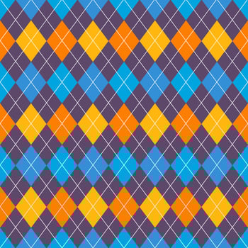 Argyle seamless pattern background.Simple flat vector illustration.