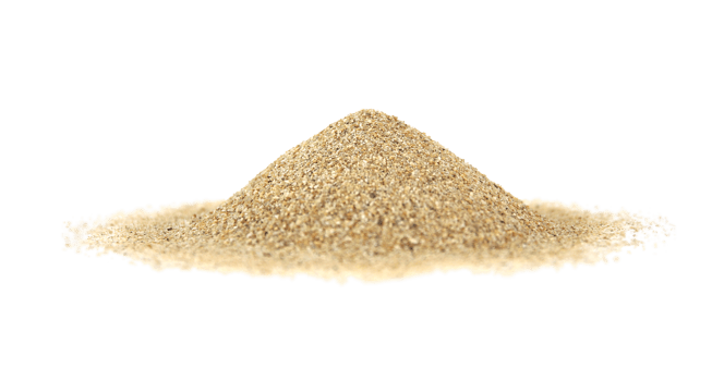 pile desert sand explosion isolated on transparent background png file