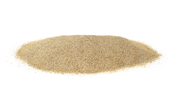 pile desert sand explosion isolated on transparent background png file
