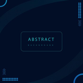 Abstract geometric dark blue background. Elegant dark banner, brochure background. Vector illustration. EPS 10.