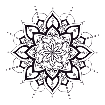 Mandalas geometric pattern, Warm Mandala,Rainbow Flower of Life with Lotus, Flower of Life in Lotus png