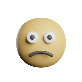 Emoticon Confused Face png