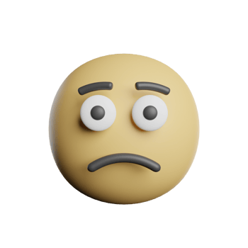 Emoticon Sad Face png