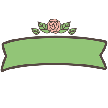 Ribbon banner decorations png