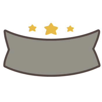 Ribbon banner decorations png
