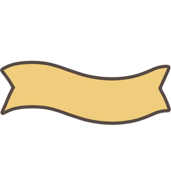 Ribbon banner decorations png