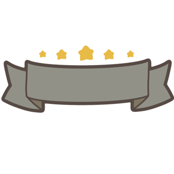 Ribbon banner decorations png