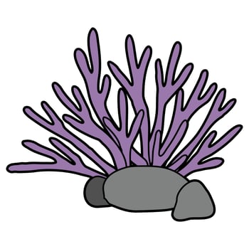 Under Sea Plants vector