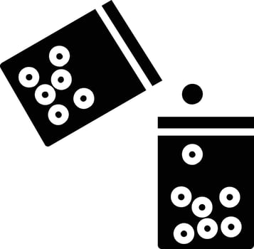Sharing Glyph Icon vector